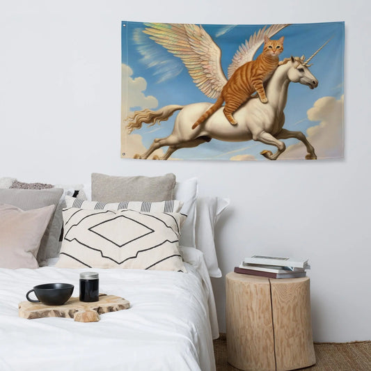 Unicorn Cat - Flag