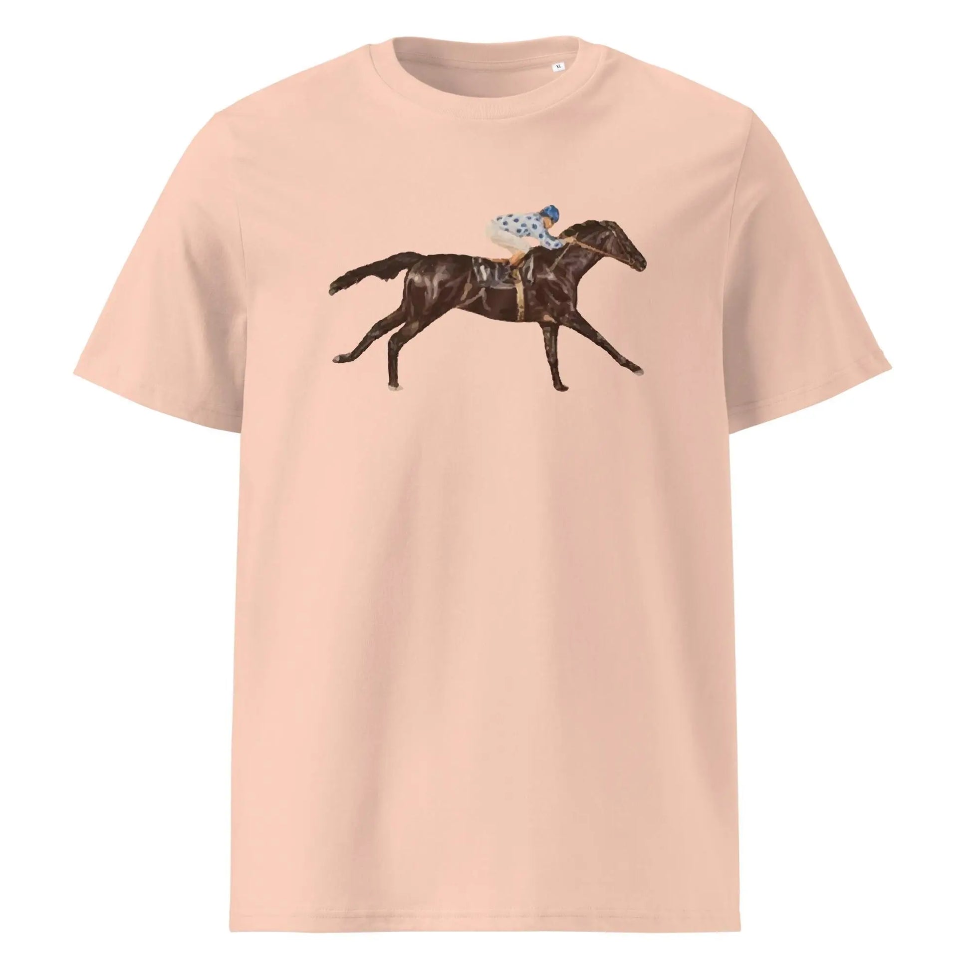 Native Diver Painting - organic ribbed neck t-shirt