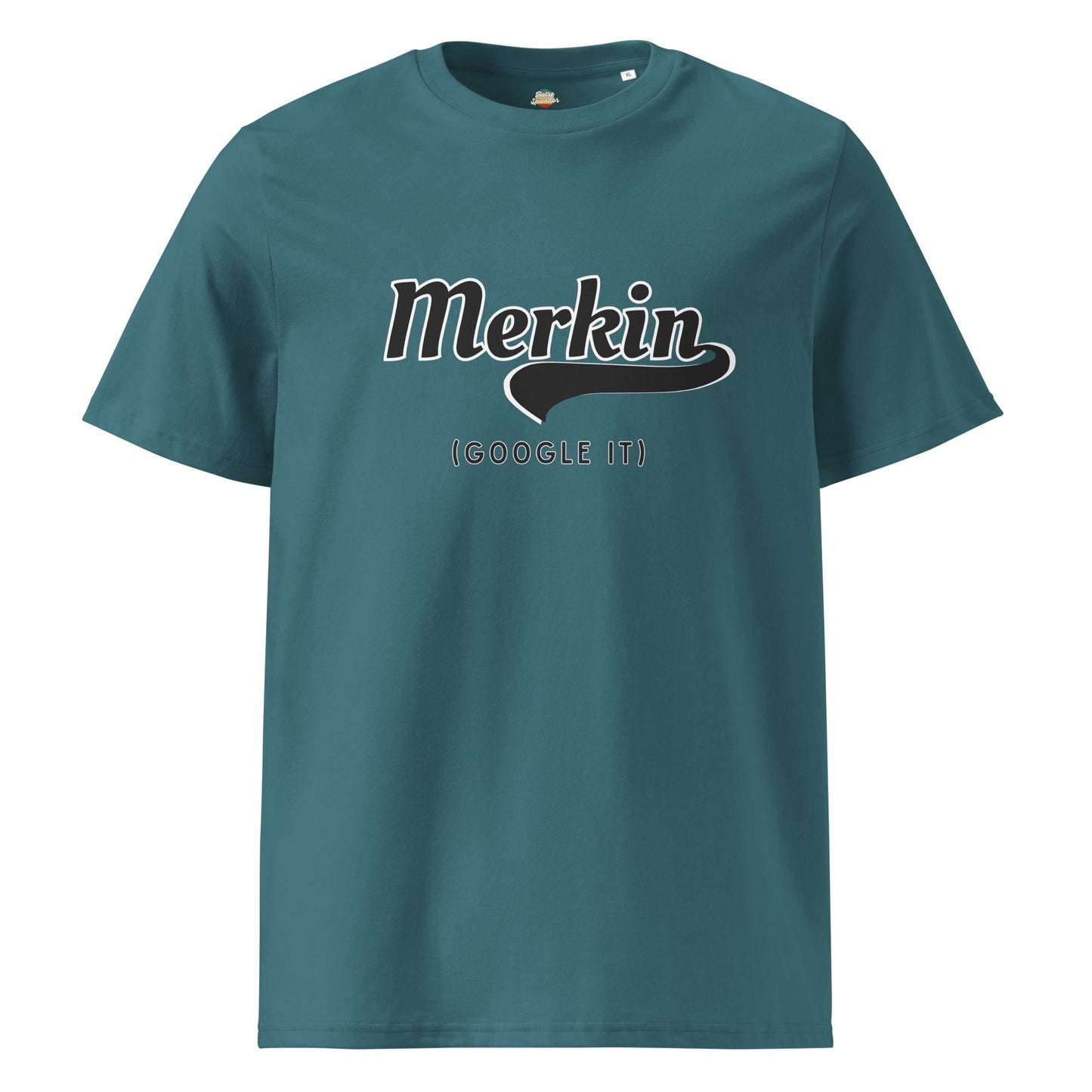 Merkin - Google it - Unisex organic ribbed neck t-shirt