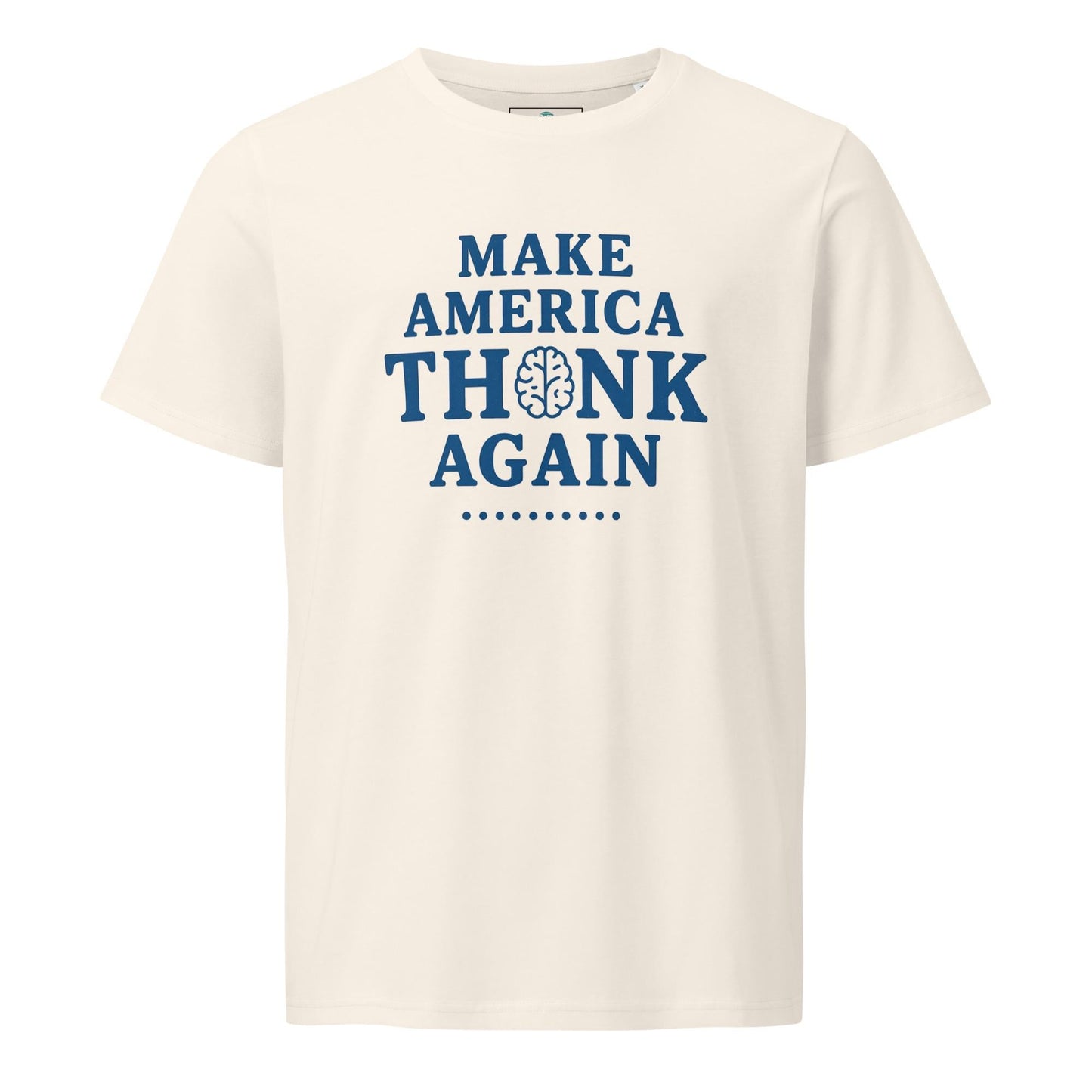 Make America Think Again - Unisex organic mid-light t-shirt