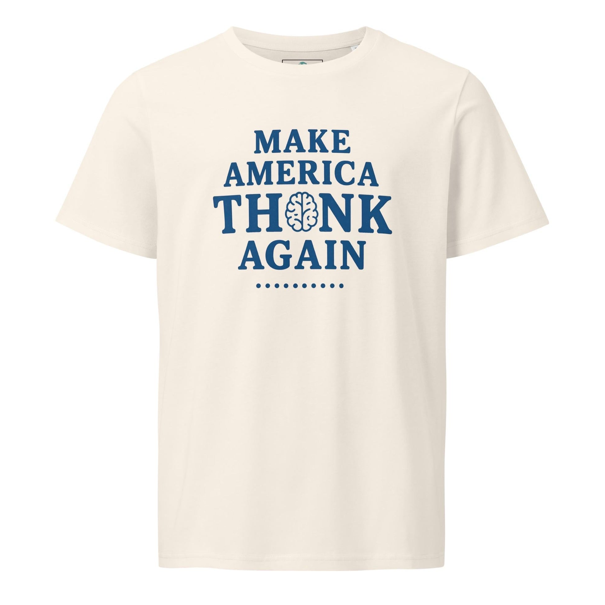 Make America Think Again - Unisex organic mid-light t-shirt
