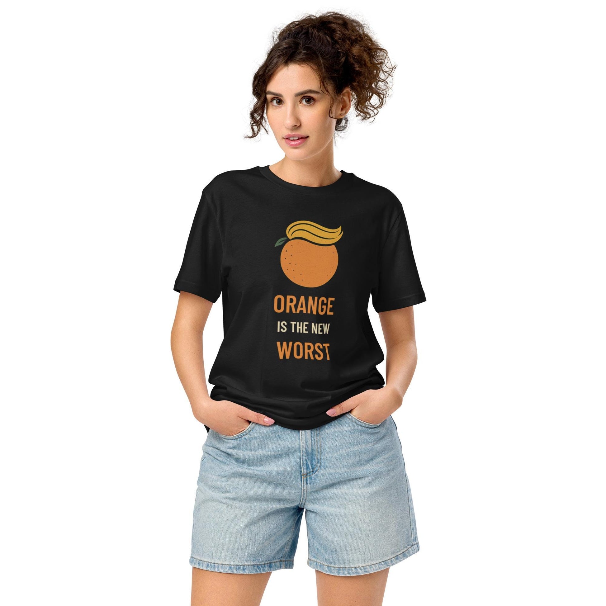 Orange is the New Worst - Unisex organic mid-light t-shirt