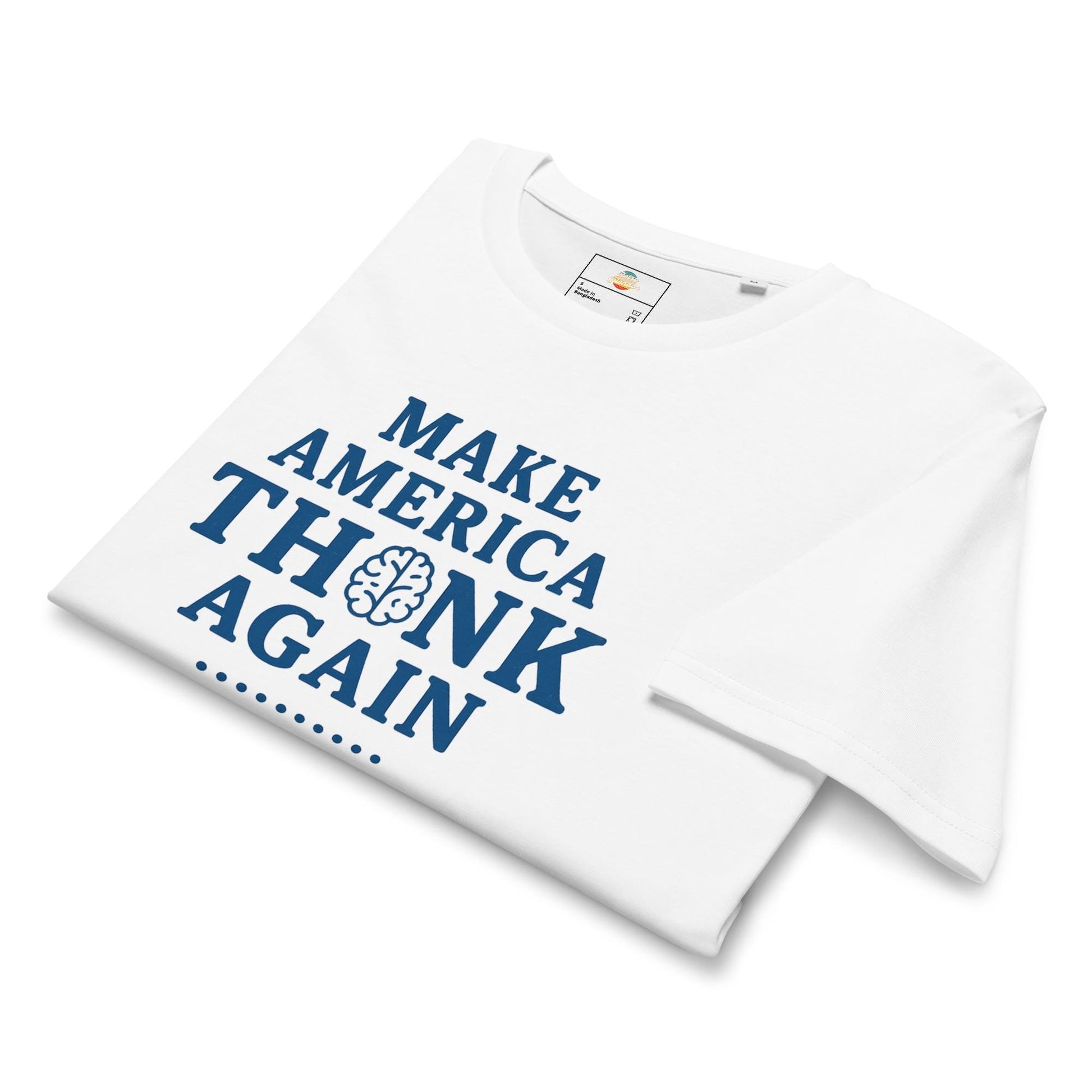 Make America Think Again - Unisex organic mid-light t-shirt
