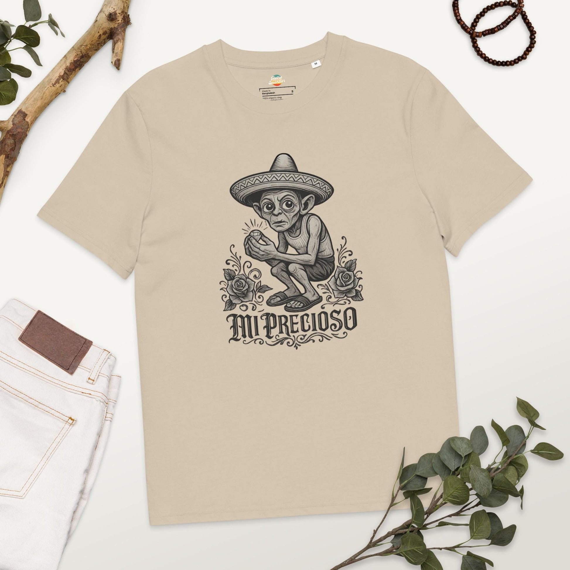Mi Precioso - Unisex organic ribbed neck t-shirt