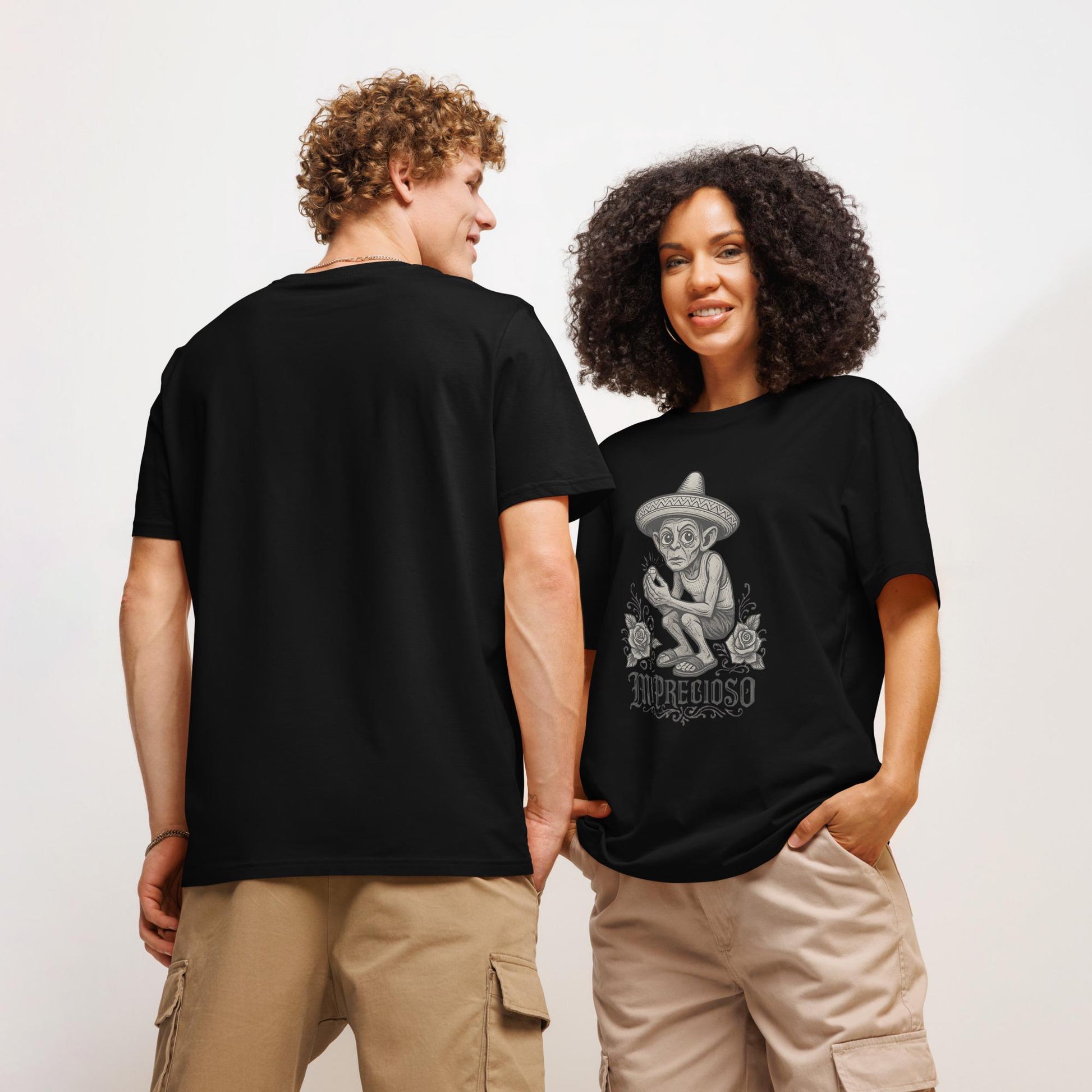 Mi Precioso - Unisex organic ribbed neck t-shirt