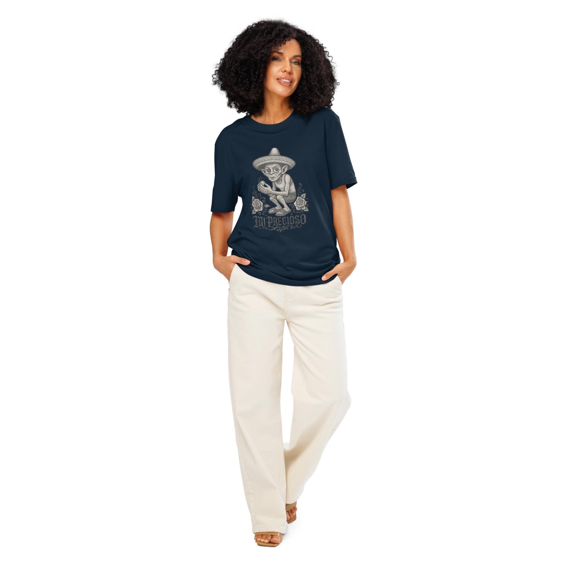 Mi Precioso - Unisex organic ribbed neck t-shirt