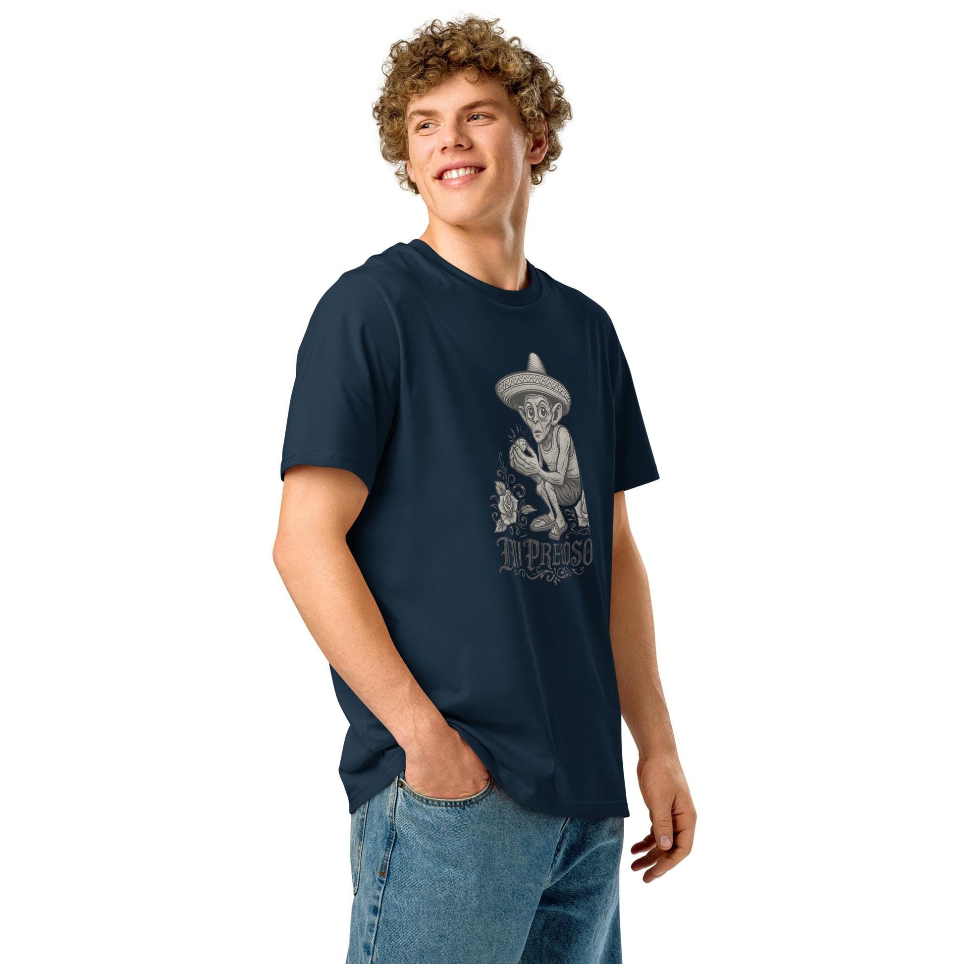 Mi Precioso - Unisex organic ribbed neck t-shirt