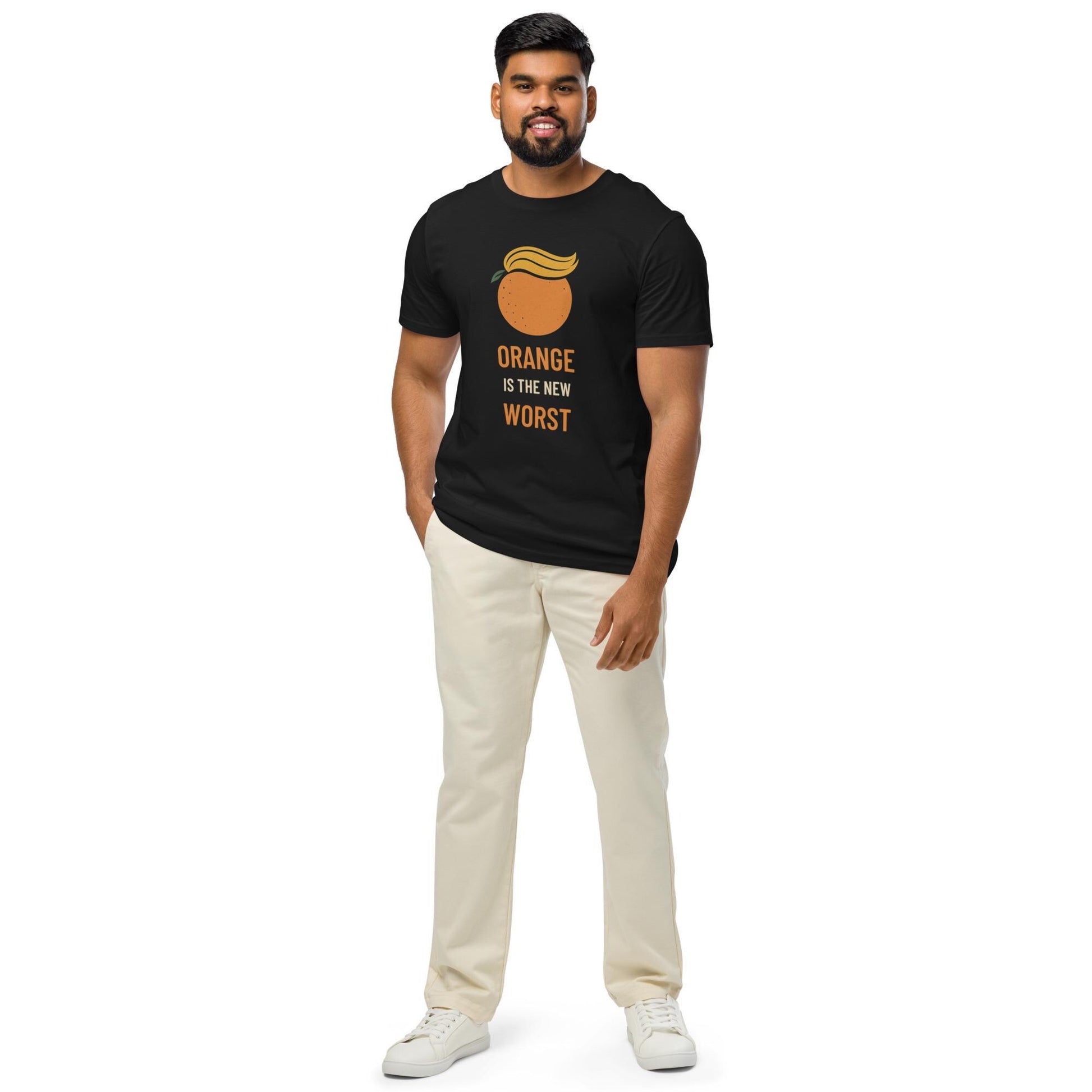 Orange is the New Worst - Unisex organic mid-light t-shirt