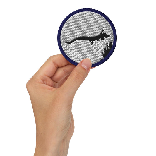 Falkor Silhouette Moon - Neverending Story Embroidered patches