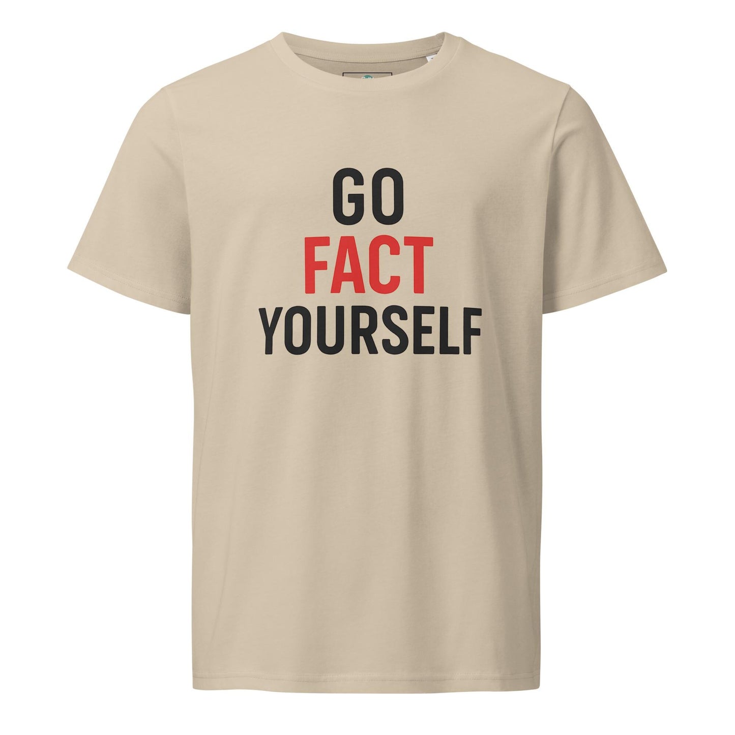Go Fact Yourself - organic mid-light t-shirt