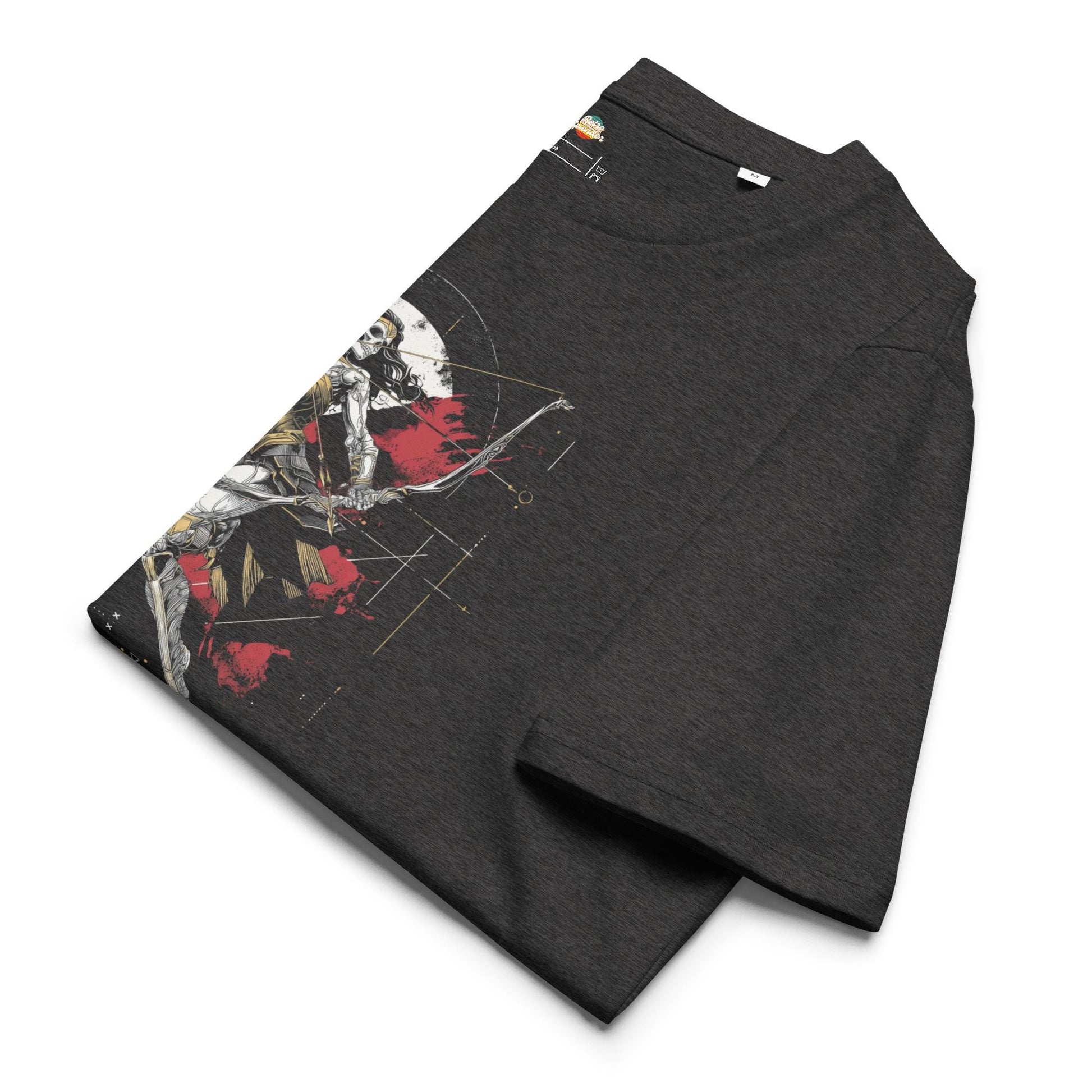 Wonder Woman Inspired - Skeleton Valkyrie Warrior Unisex organic ribbed neck t-shirt
