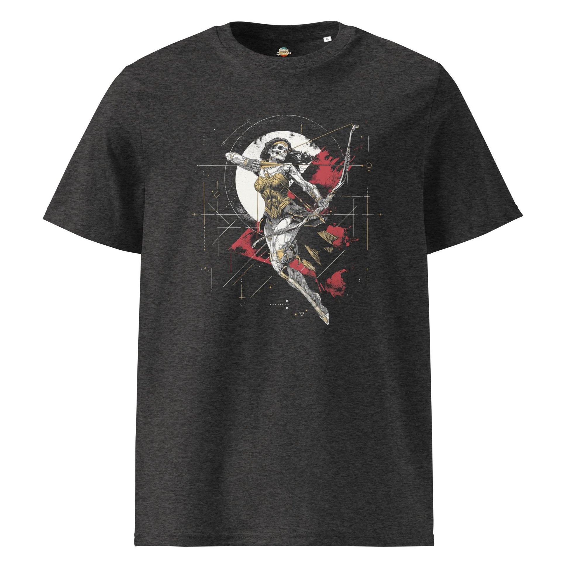 Wonder Woman Inspired - Skeleton Valkyrie Warrior Unisex organic ribbed neck t-shirt