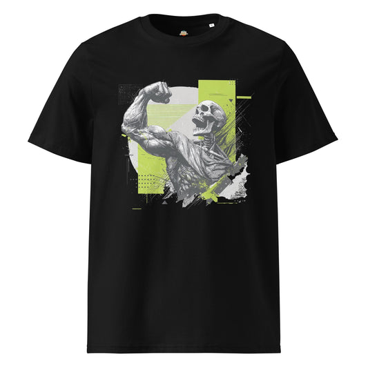 Spooky Cool: Undead Hulk Unisex Organic T-Shirt