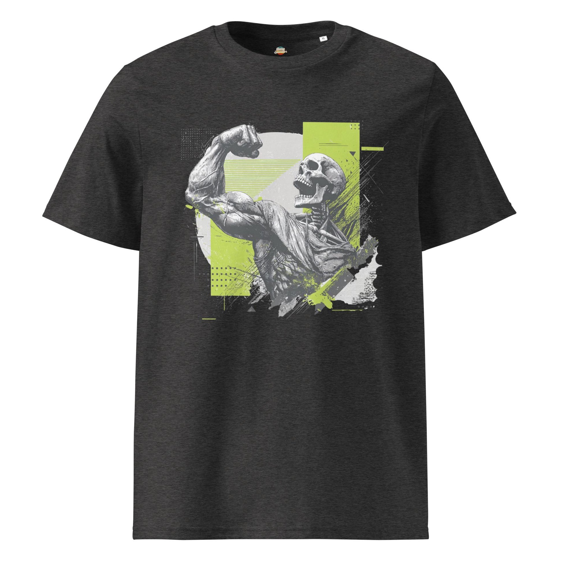 Spooky Cool: Undead Hulk Unisex Organic T-Shirt