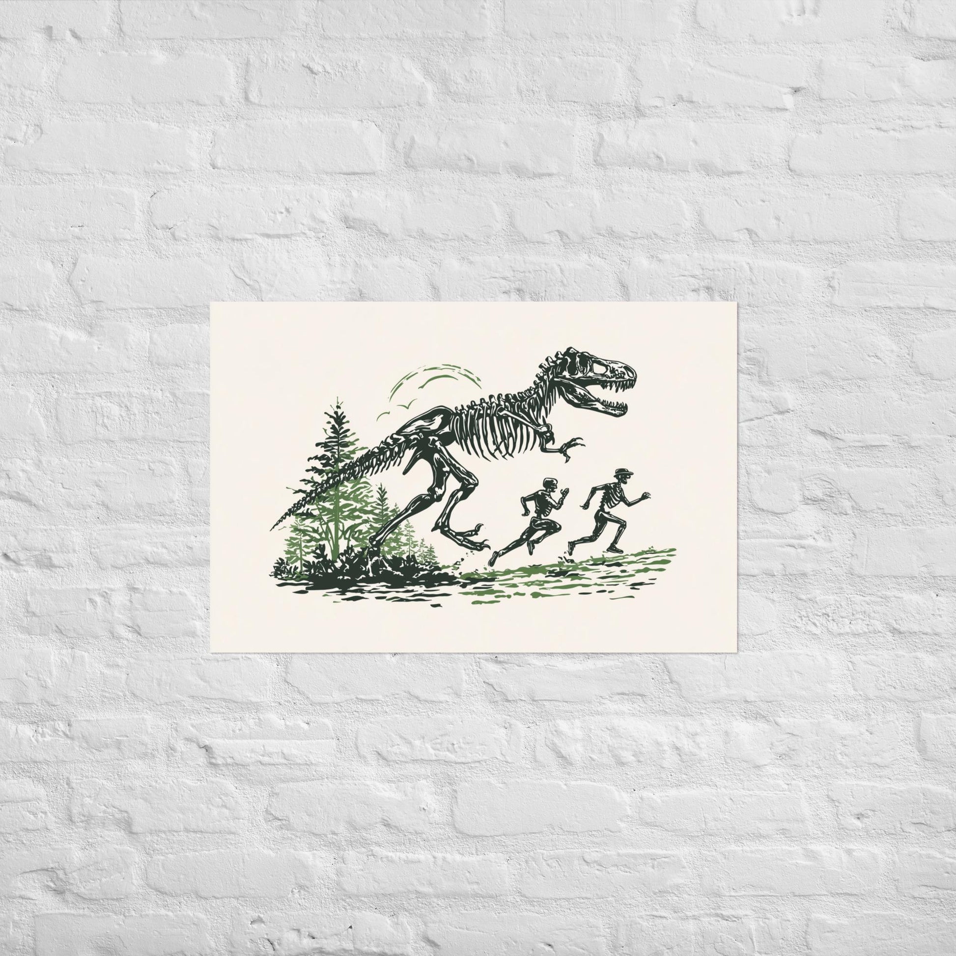 Dinosaur Chase - Poster