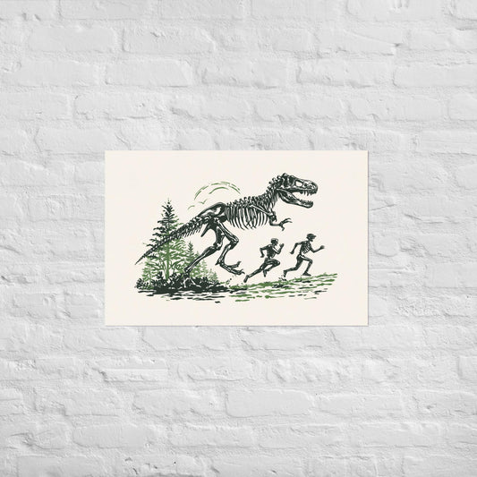 Dinosaur Chase - Poster