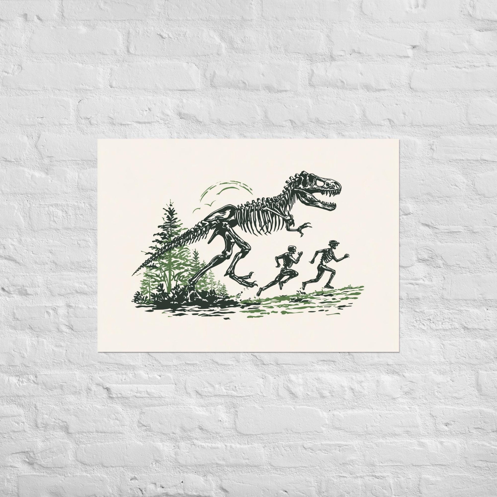 Dinosaur Chase - Poster