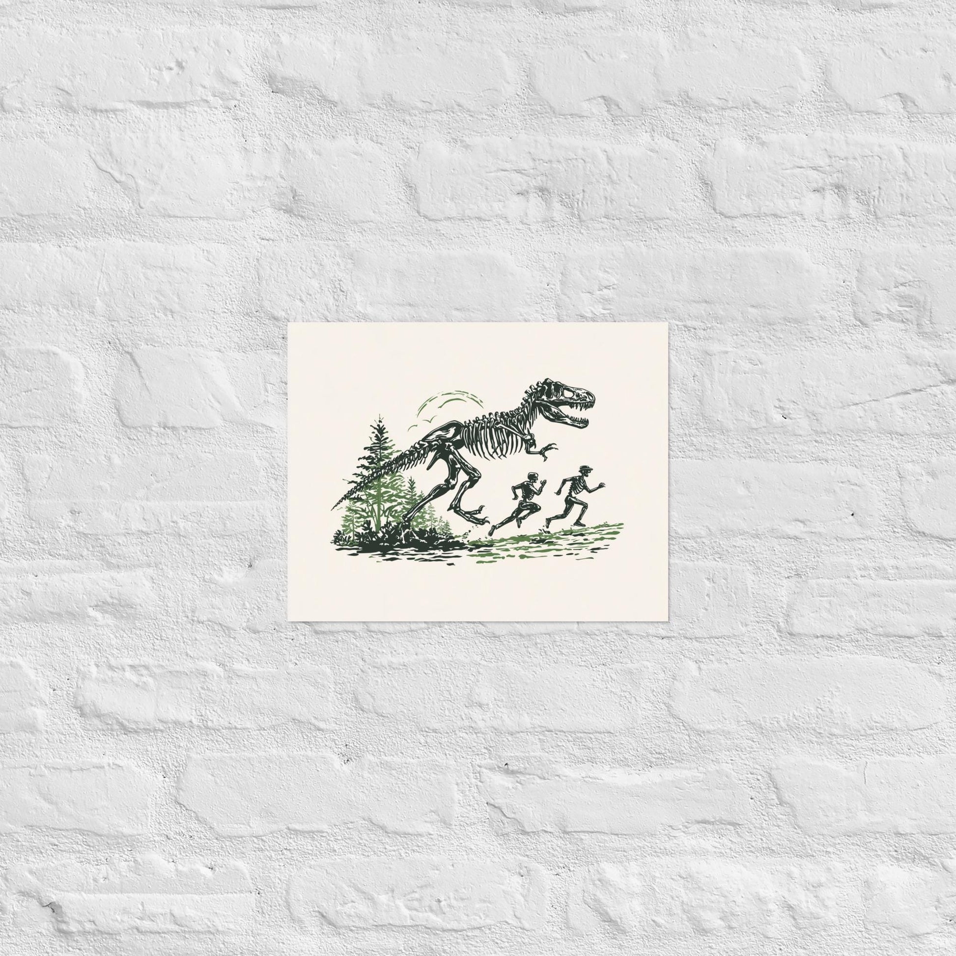 Dinosaur Chase - Poster