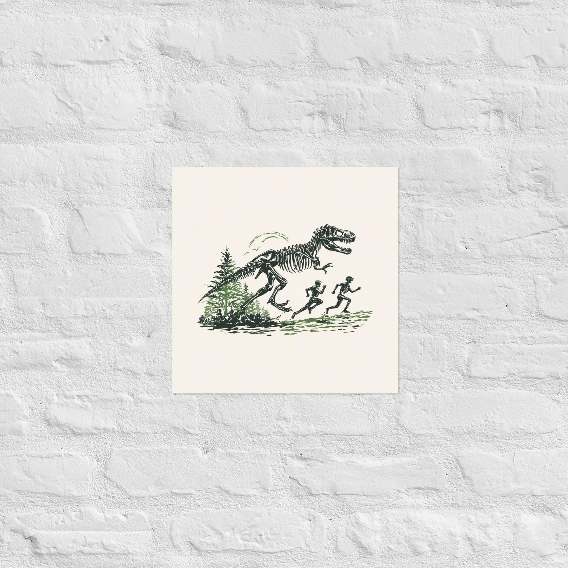 Dinosaur Chase - Poster