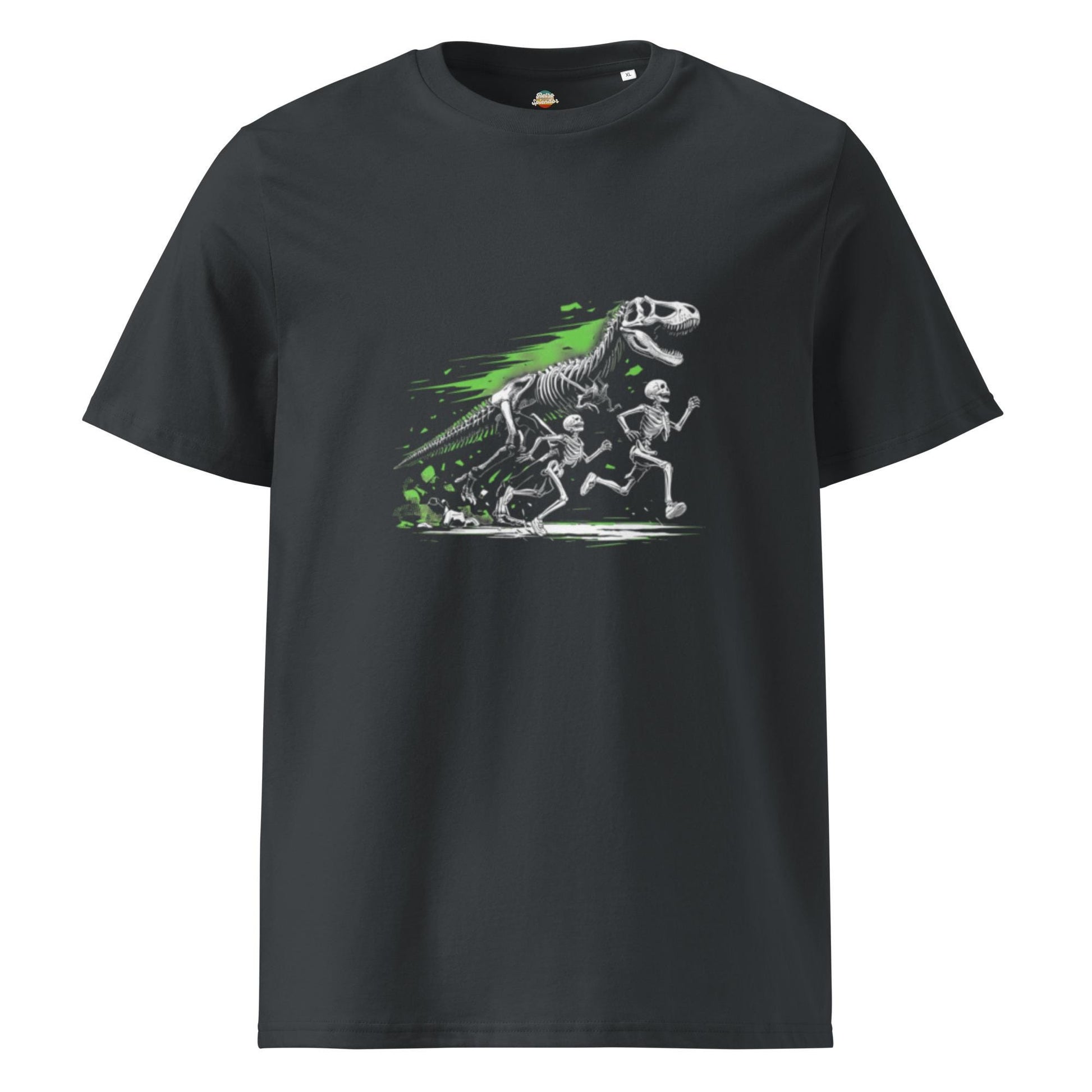 Jurassic Park Skeletons Tee: Unisex Organic Comfort