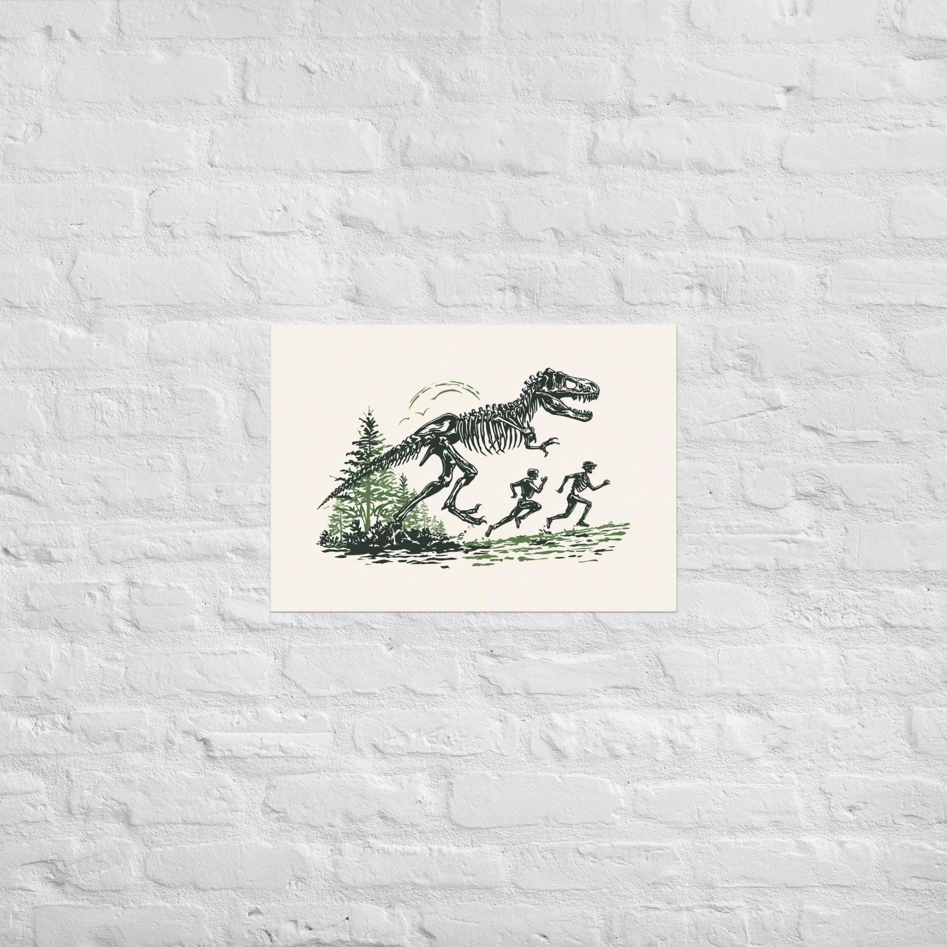 Dinosaur Chase - Poster