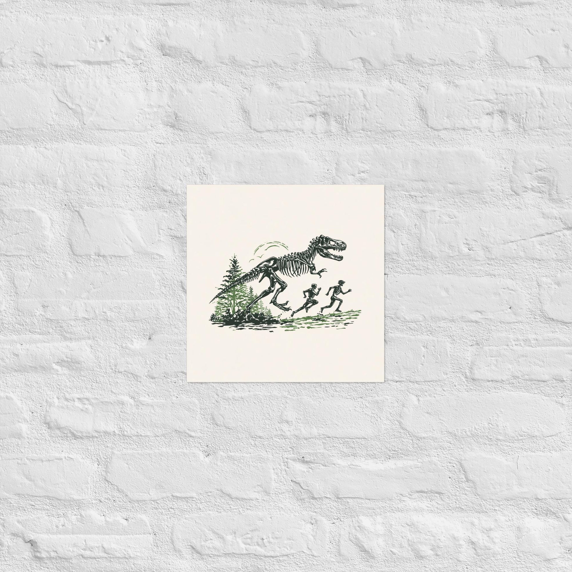 Dinosaur Chase - Poster
