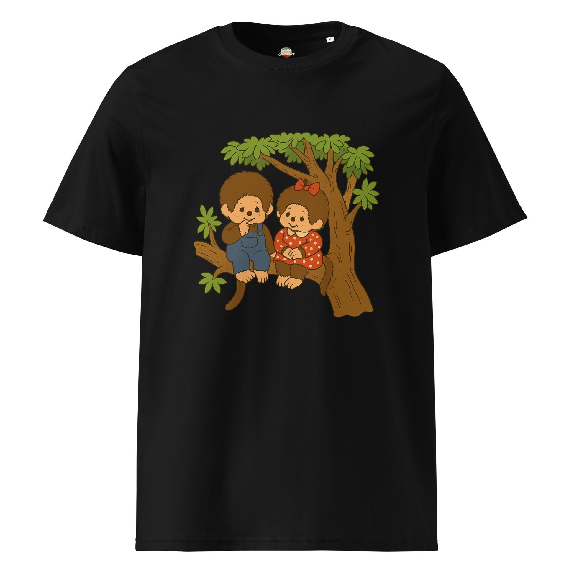 Monchhichis - Unisex organic ribbed neck t-shirt