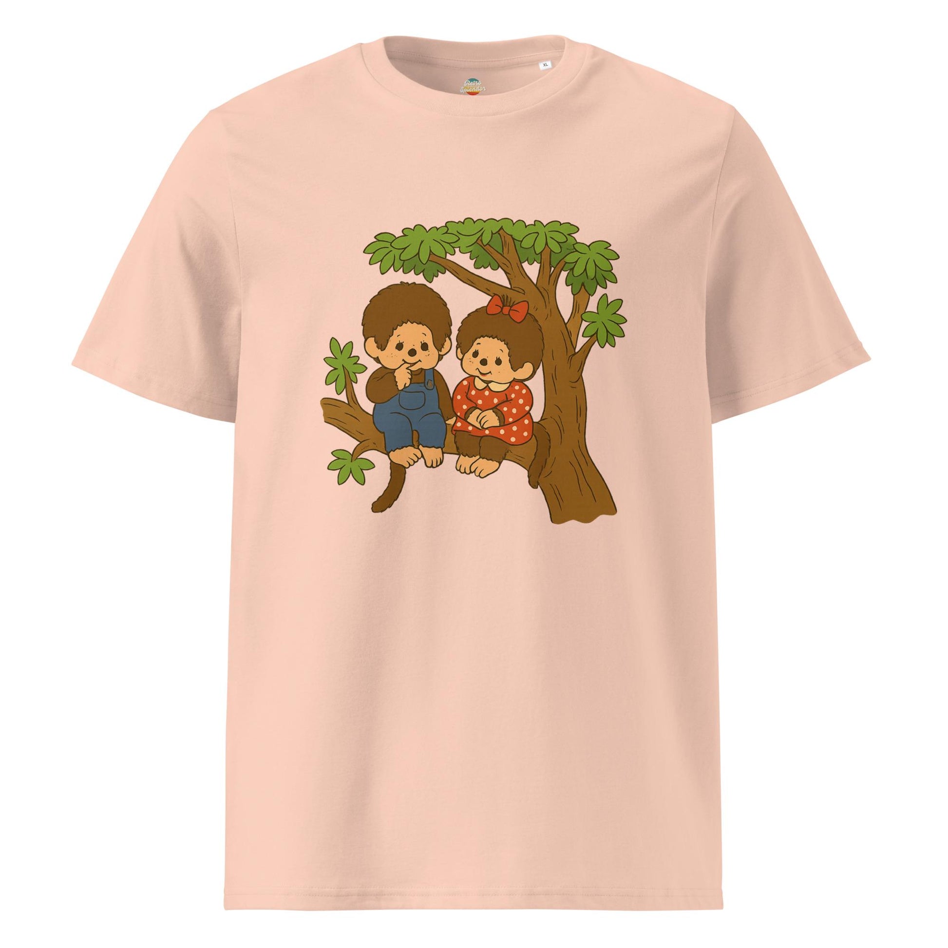 Monchhichis - Unisex organic ribbed neck t-shirt