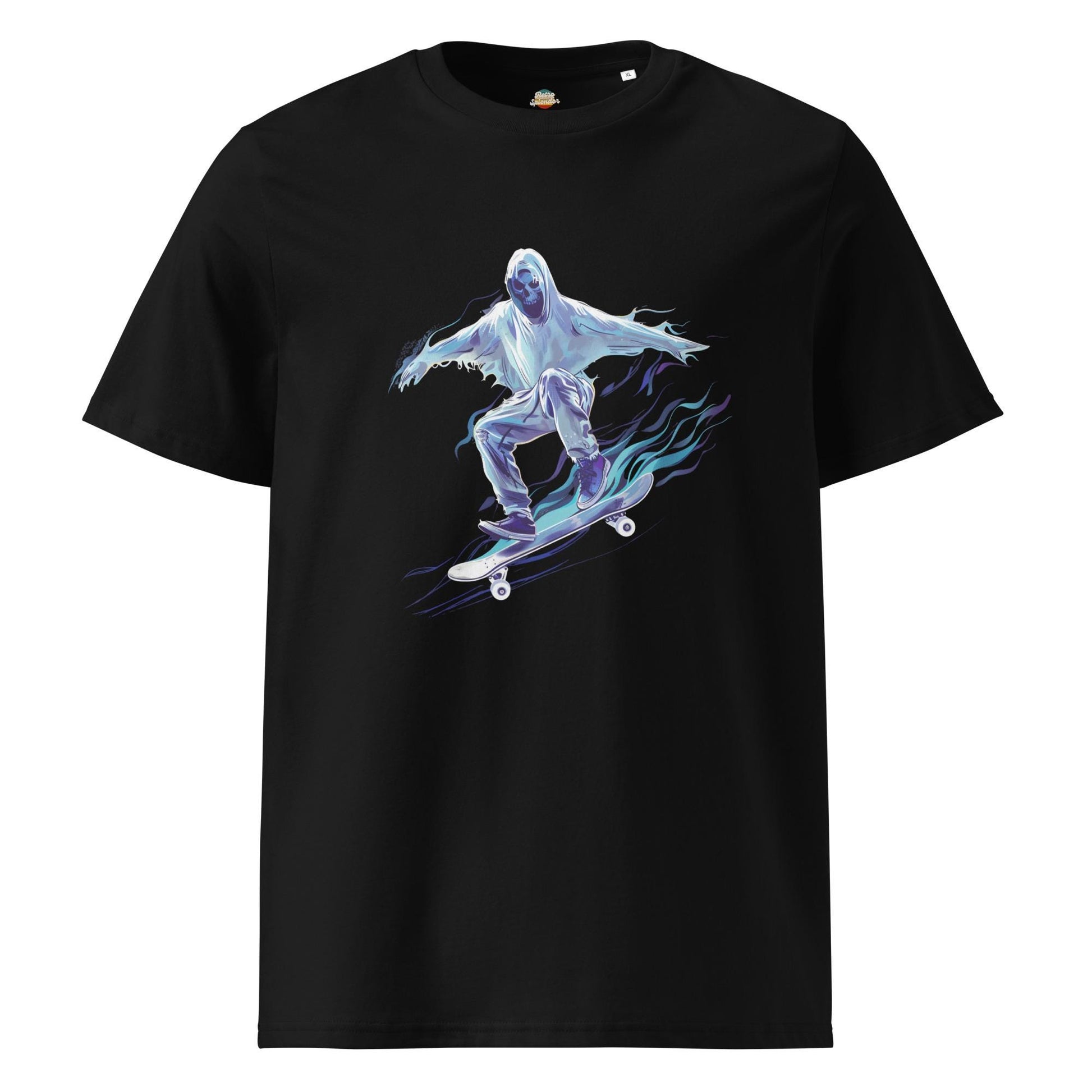 Haunted Skater T-Shirt – Ghost Skateboarding Streetwear