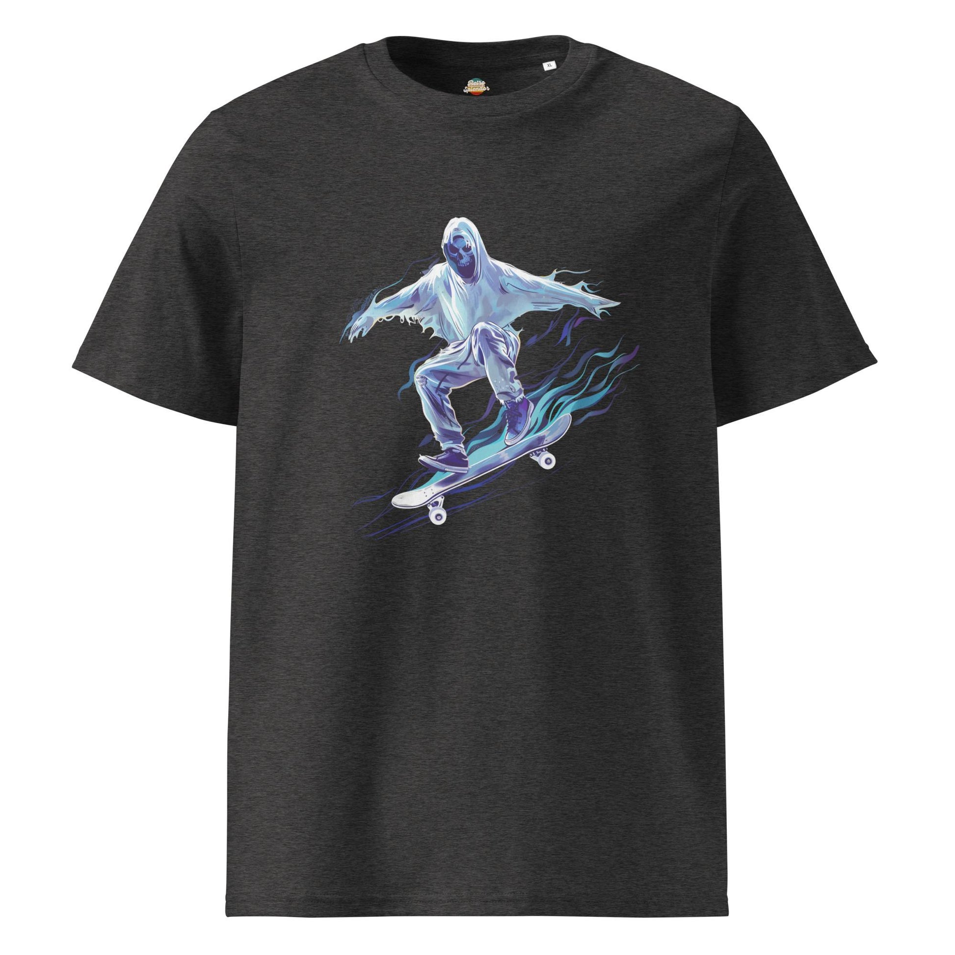 Haunted Skater T-Shirt – Ghost Skateboarding Streetwear