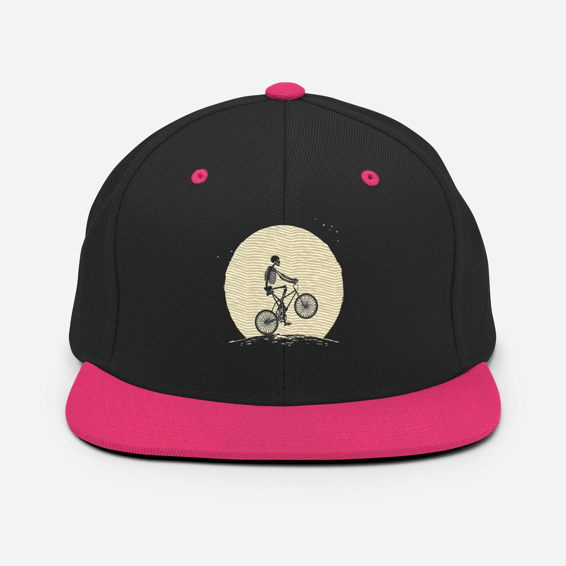 Skeleton Cycling Snapback – Spooky Streetwear Hat