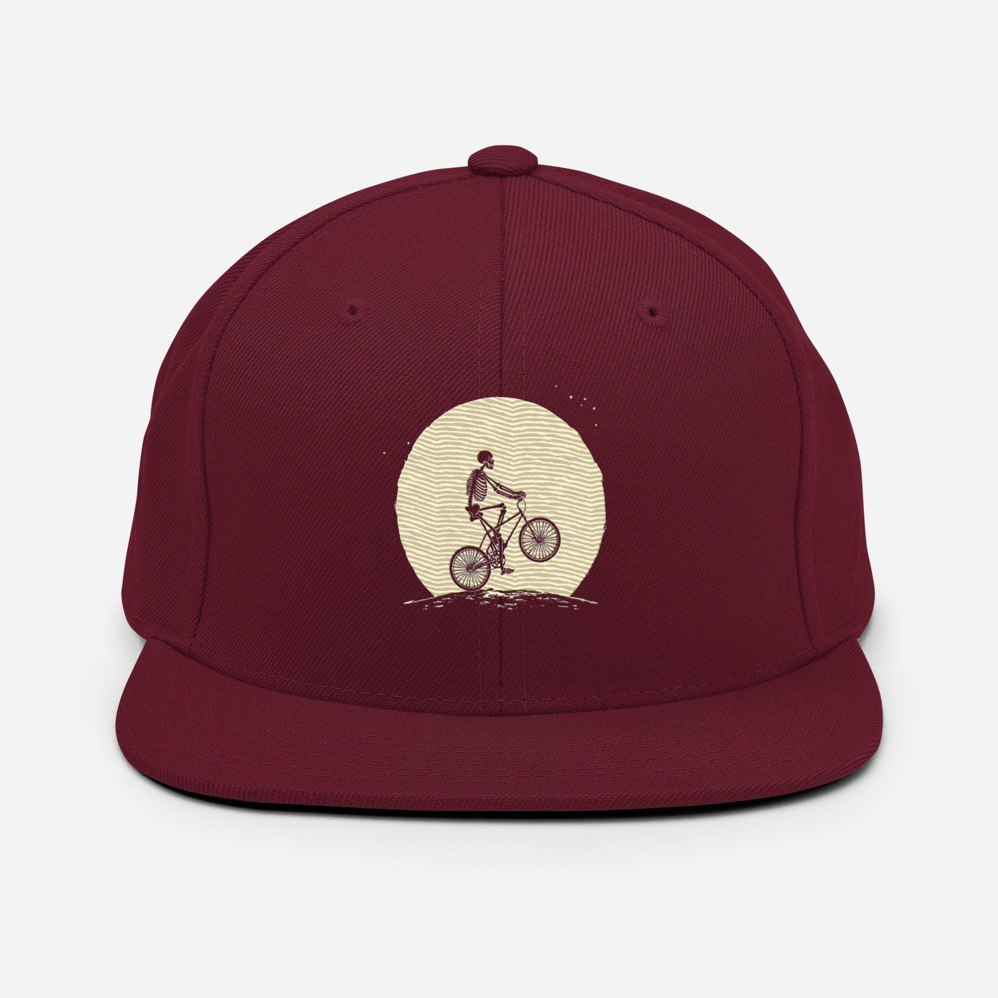 Skeleton Cycling Snapback – Spooky Streetwear Hat