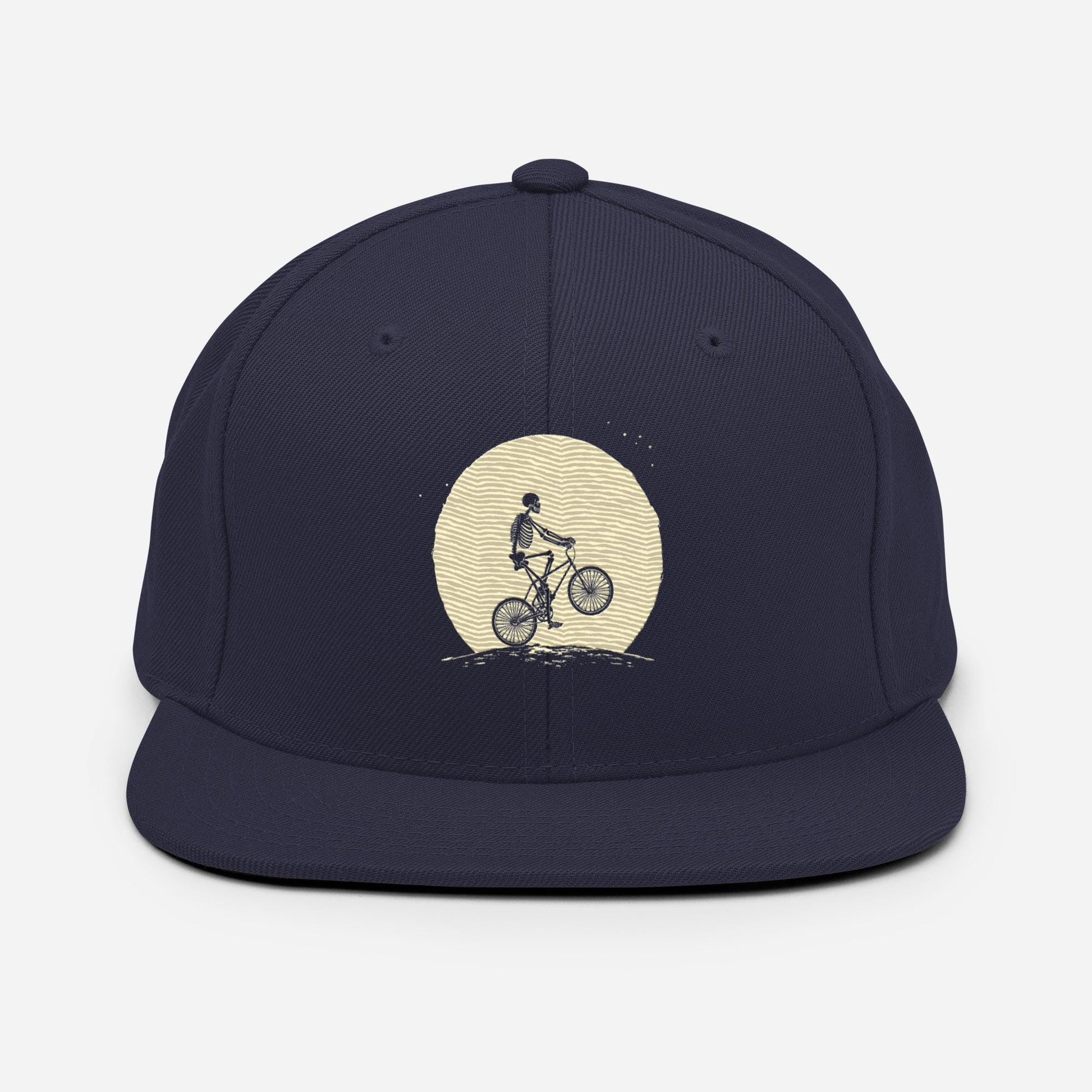 Skeleton Cycling Snapback – Spooky Streetwear Hat