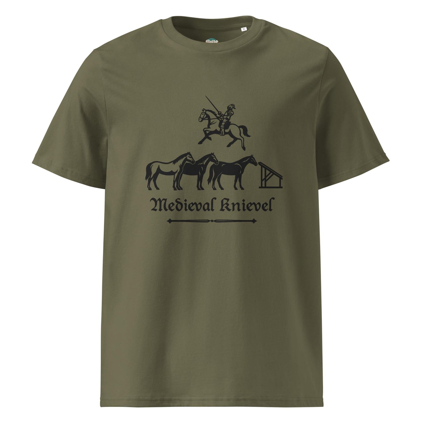 Medieval Knieval - Unisex organic cotton t-shirt