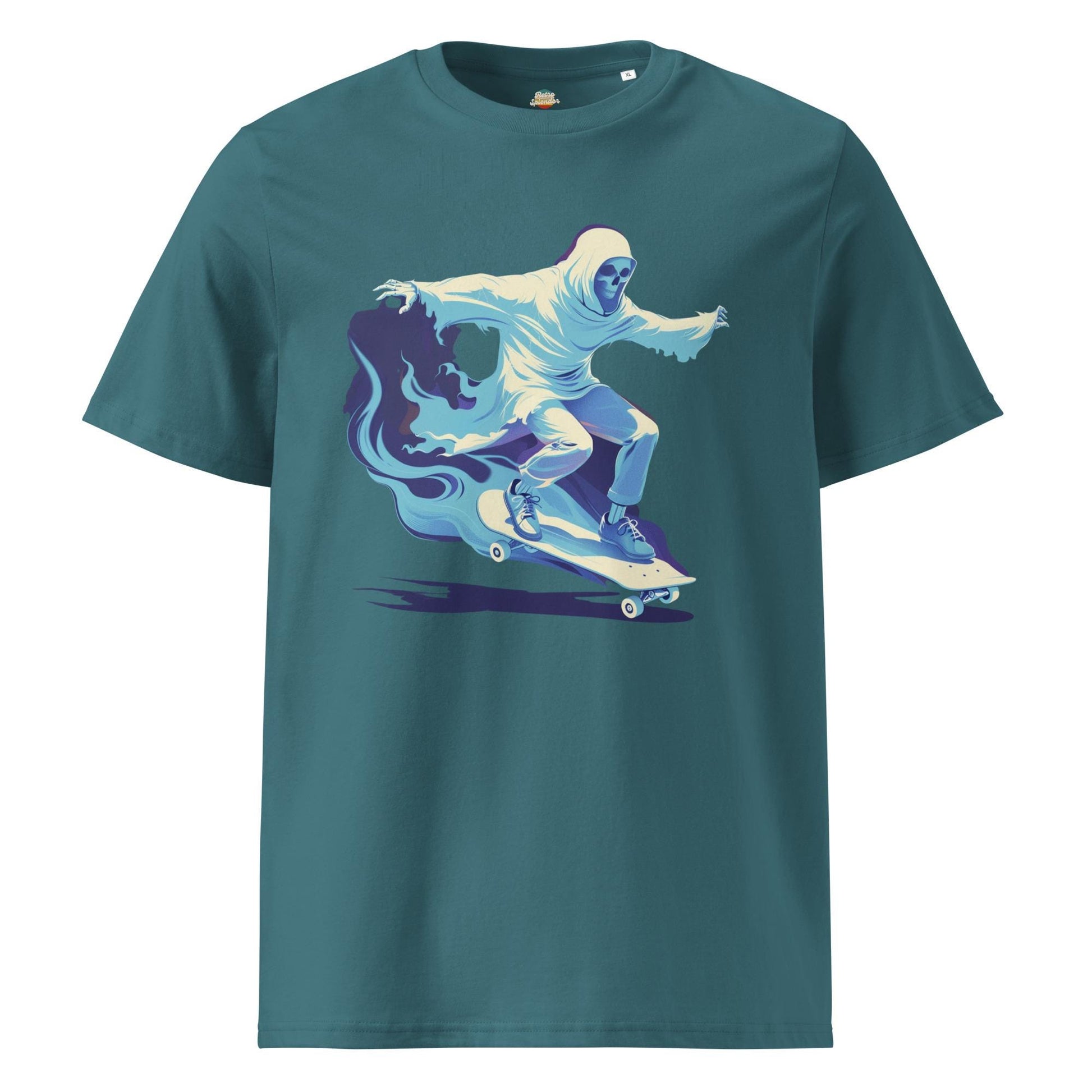 Spectral Skateboarding Shirt – Spooky Graphic Tee