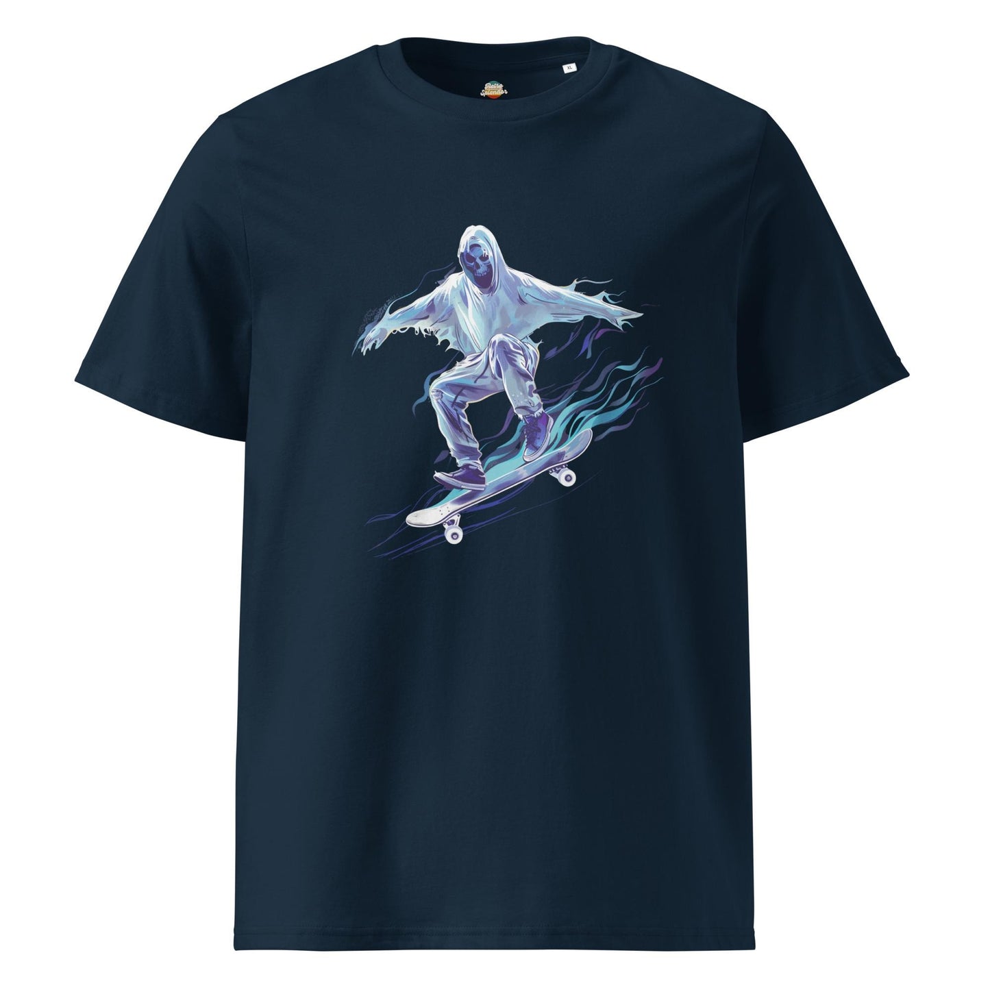 Haunted Skater T-Shirt – Ghost Skateboarding Streetwear