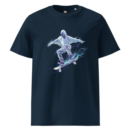 Haunted Skater T-Shirt – Ghost Skateboarding Streetwear