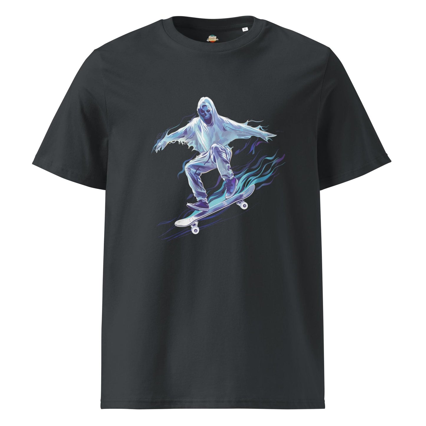 Haunted Skater T-Shirt – Ghost Skateboarding Streetwear