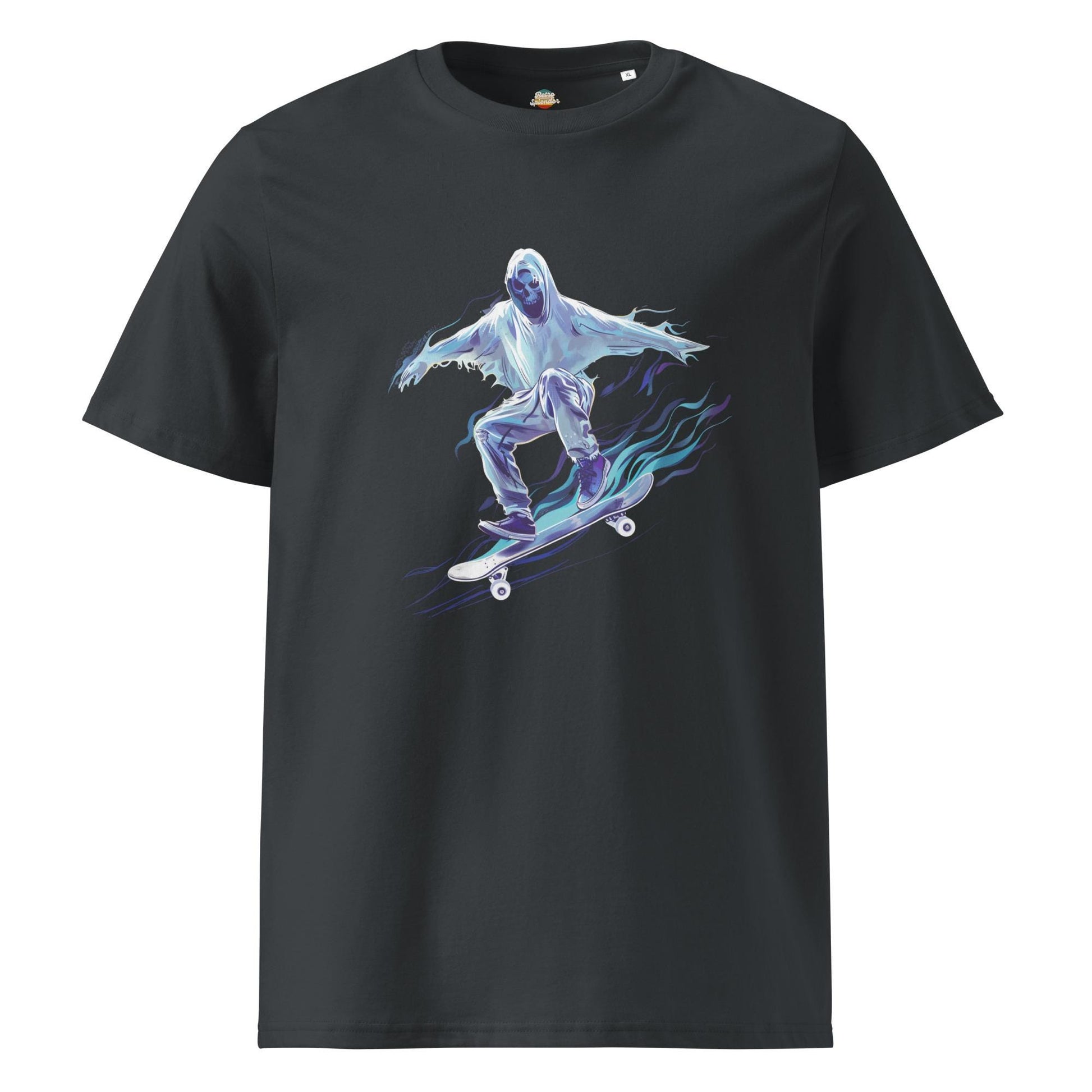 Haunted Skater T-Shirt – Ghost Skateboarding Streetwear
