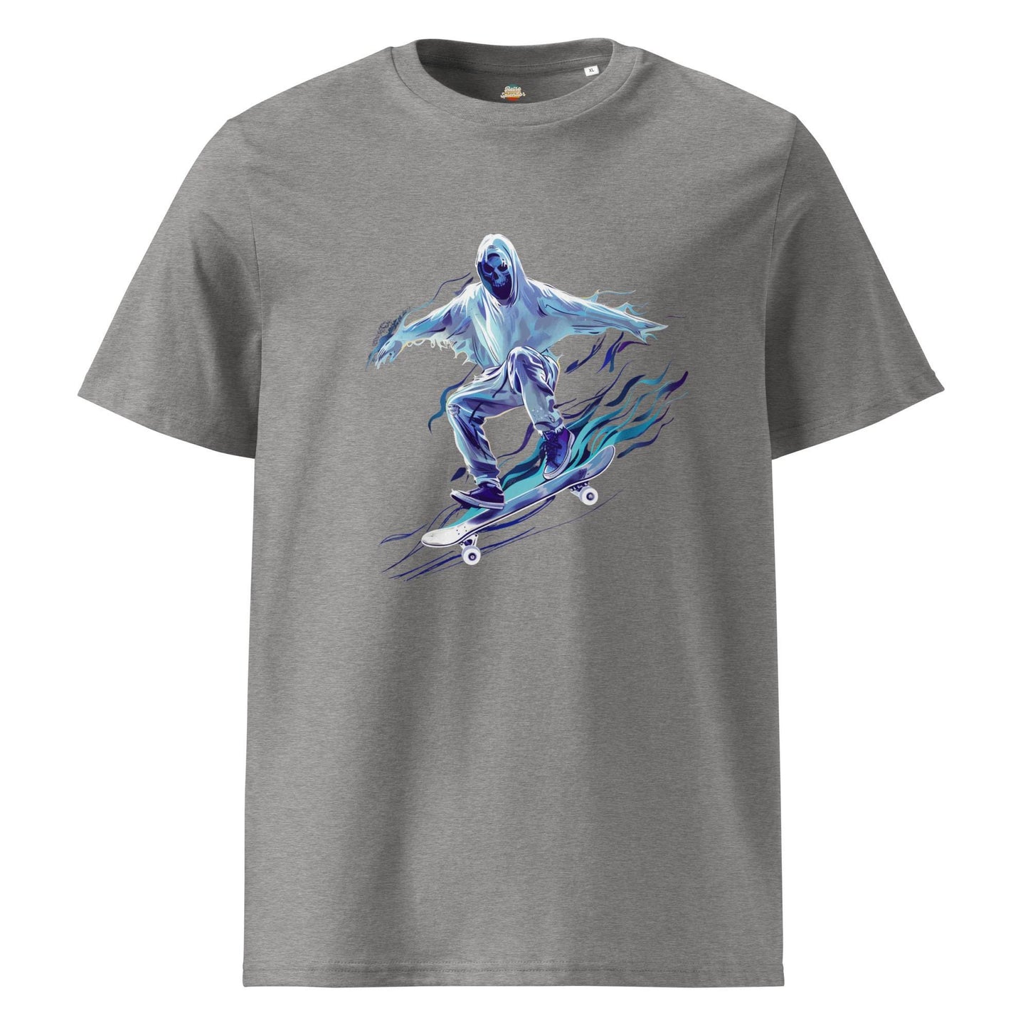 Haunted Skater T-Shirt – Ghost Skateboarding Streetwear