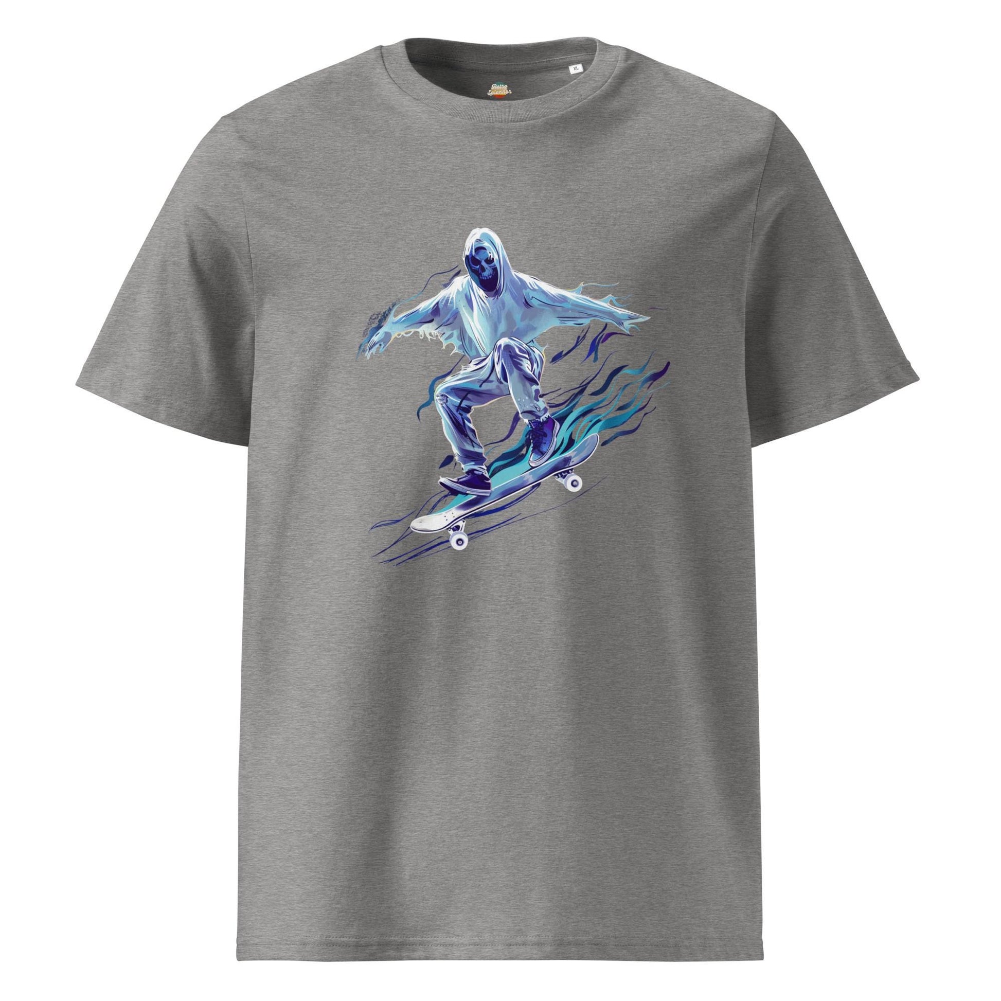 Haunted Skater T-Shirt – Ghost Skateboarding Streetwear