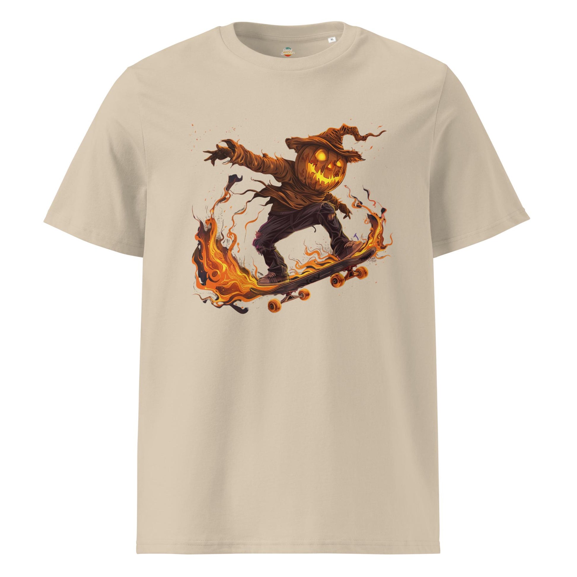Flaming Scarecrow Skater T-Shirt – Gothic Streetwear