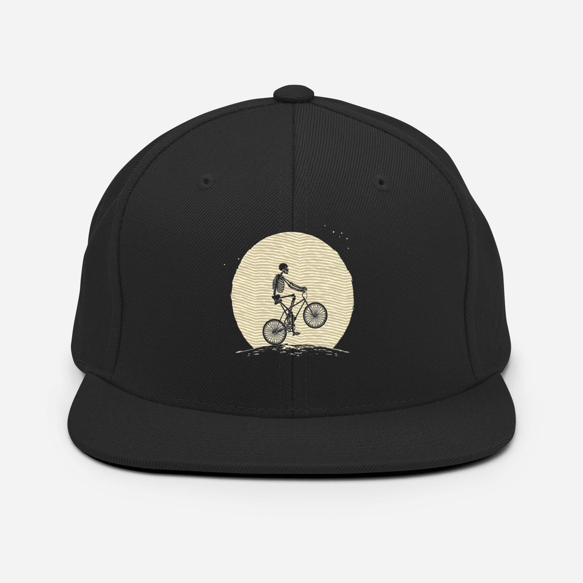 Skeleton Cycling Snapback – Spooky Streetwear Hat