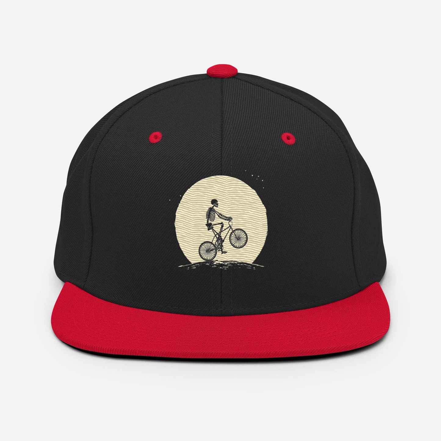 Skeleton Cycling Snapback – Spooky Streetwear Hat