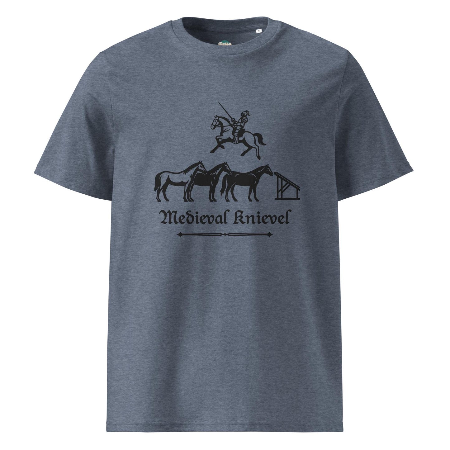 Medieval Knieval - Unisex organic cotton t-shirt