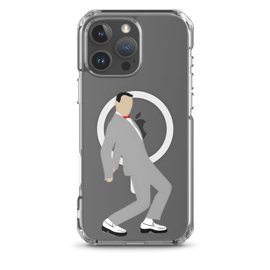 Pee-Wee Herman - MagSafe clear case for iPhone - Retro Splendor