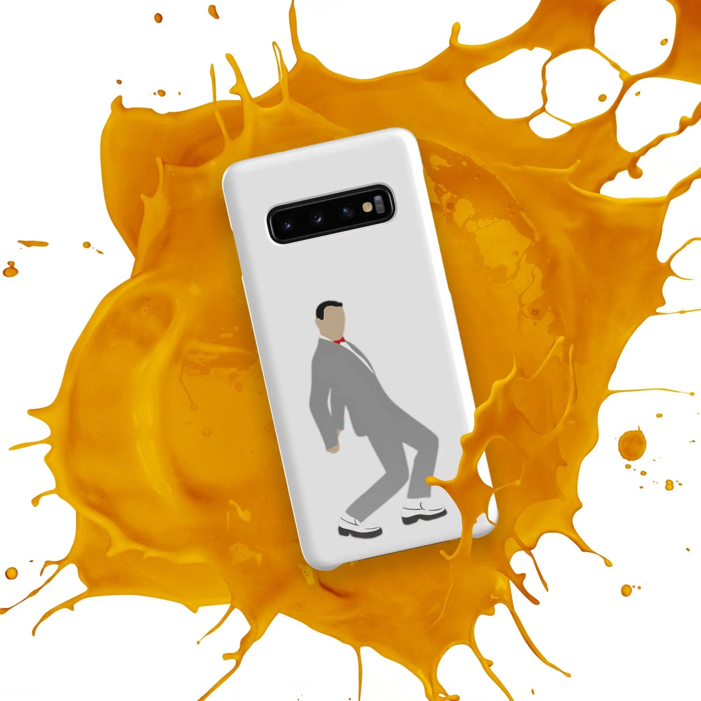 Pee-Wee Herman - Snap case for Samsung by Retro Splendor Tags: 80s, case, dance, gift, original, pee-wee, pee-wee herman, phone, Printful, retro, samsung, silhouette, tequila, vintage RetroSplendor Apparel