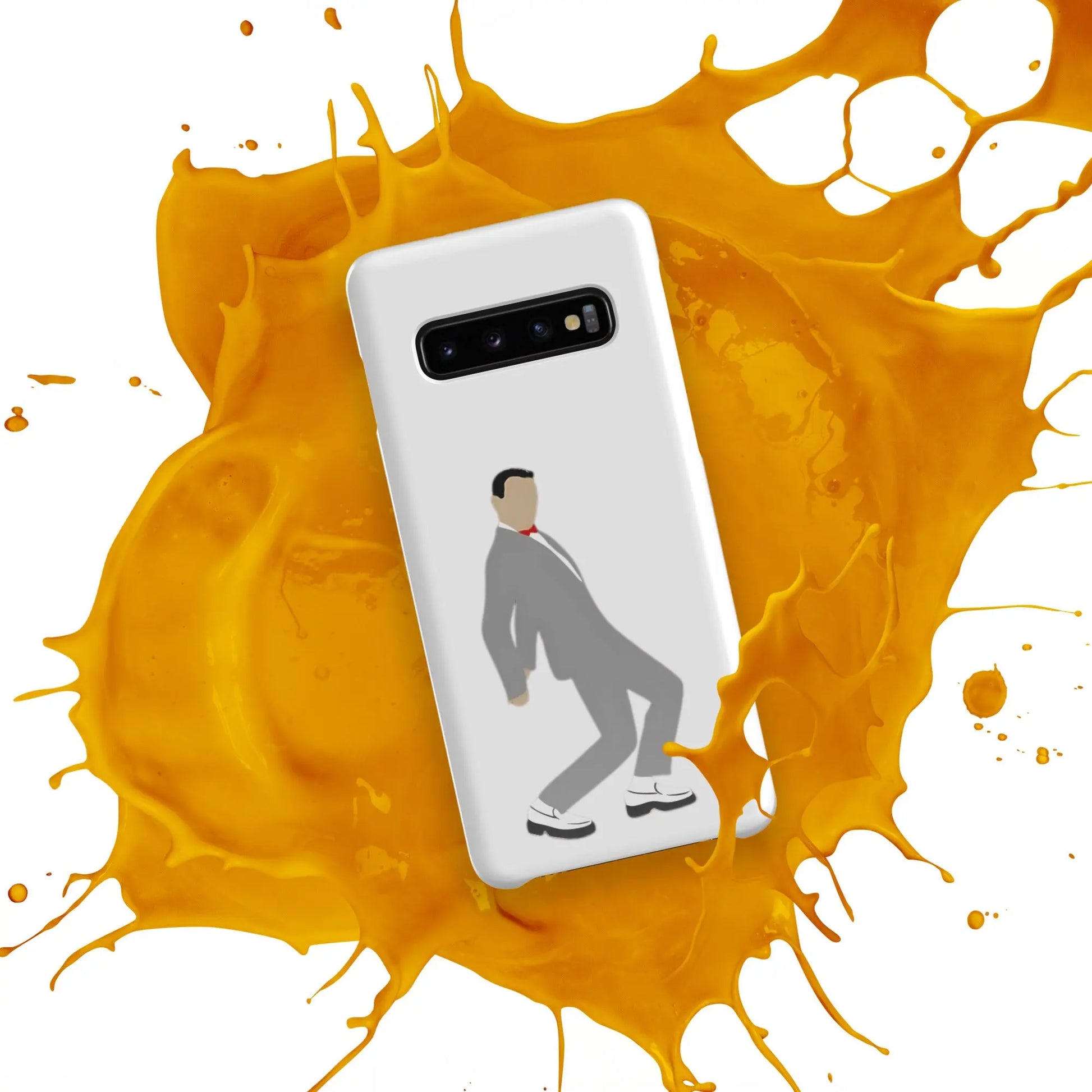 Pee-Wee Herman - Snap case for Samsung by Retro Splendor Tags: 80s, case, dance, gift, original, pee-wee, pee-wee herman, phone, Printful, retro, samsung, silhouette, tequila, vintage RetroSplendor Apparel