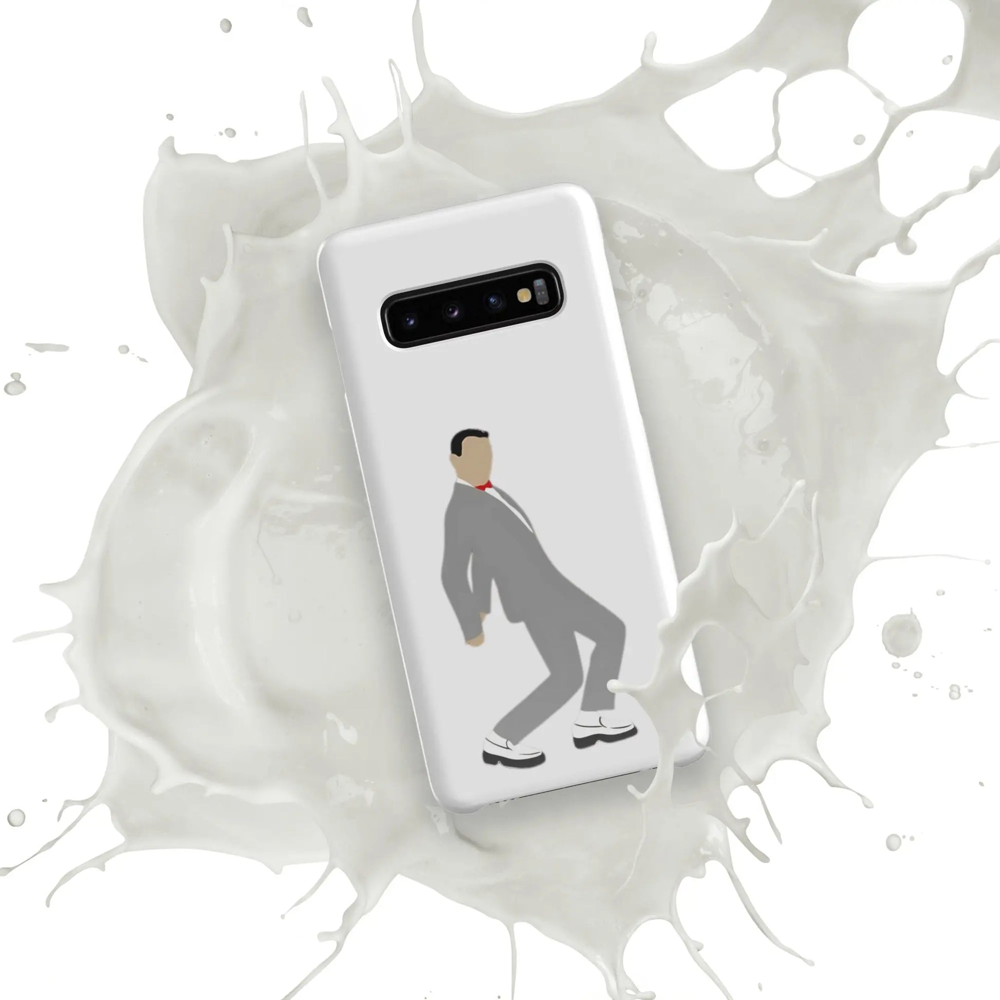 Pee-Wee Herman - Snap case for Samsung by Retro Splendor Tags: 80s, case, dance, gift, original, pee-wee, pee-wee herman, phone, Printful, retro, samsung, silhouette, tequila, vintage RetroSplendor Apparel