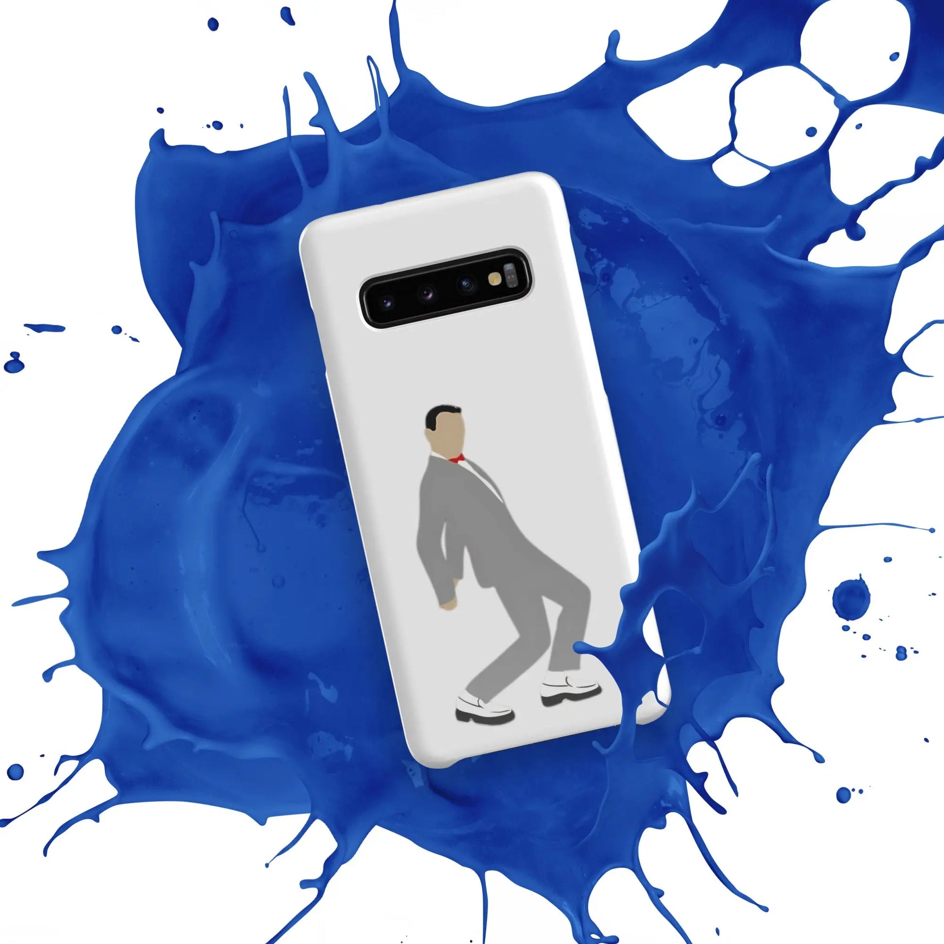 Pee-Wee Herman - Snap case for Samsung by Retro Splendor Tags: 80s, case, dance, gift, original, pee-wee, pee-wee herman, phone, Printful, retro, samsung, silhouette, tequila, vintage RetroSplendor Apparel